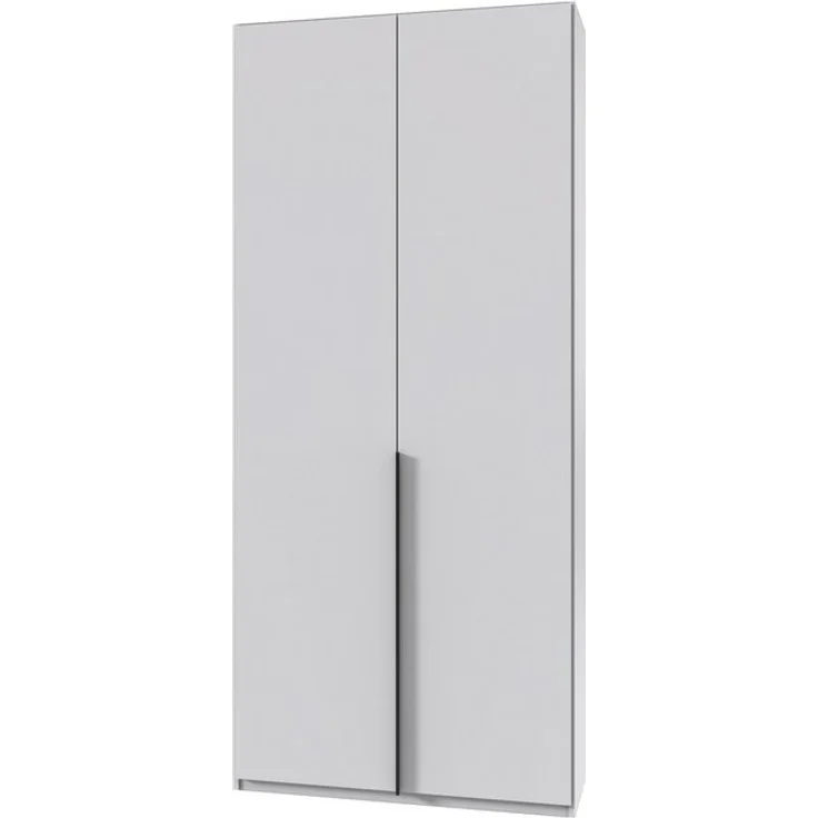 Wimex Kleiderschrank Mugano,in 5 Breiten,2 Höhen,2 Tiefen, viele Farben, Made in Germany (in Basic oder Premium Ausstattung) mit langen Griffen aus Metall, mit oder ohne Spiegel – Bild 4