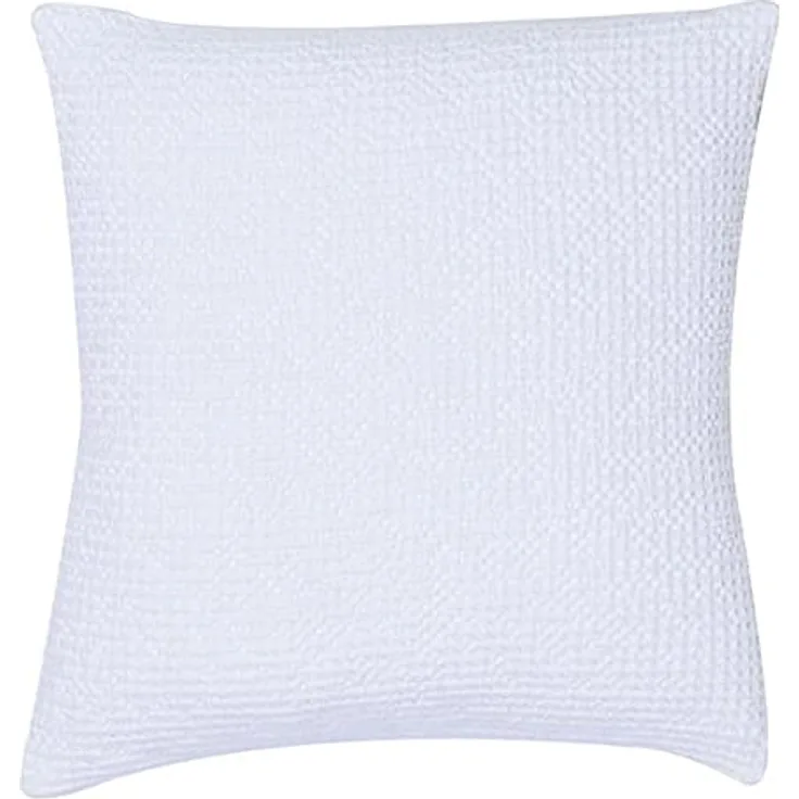 VIVARAISE Dekokissen Maia, 45 x 45 cm aus 100% Baumwolle mit Wabenwebung, ideal für kombinierbare Wohnaccessoires