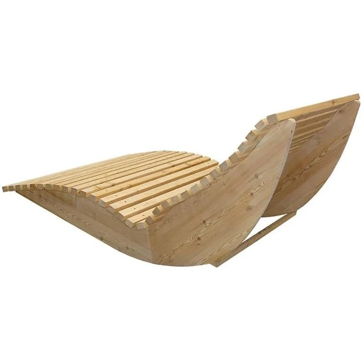 HOME DELUXE Wellenholzliege WOLGA - 120 cm – Bild 6
