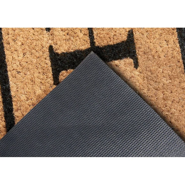 HANSE Home Fußmatte Mix Mats Kokos Wide Home Border, Türmatte, rechteckig, Höhe: 15 mm, Kokos, Schmutzfangmatte, Outdoor, Rutschfest, Innen, Kokosmatte, Flur – Bild 2