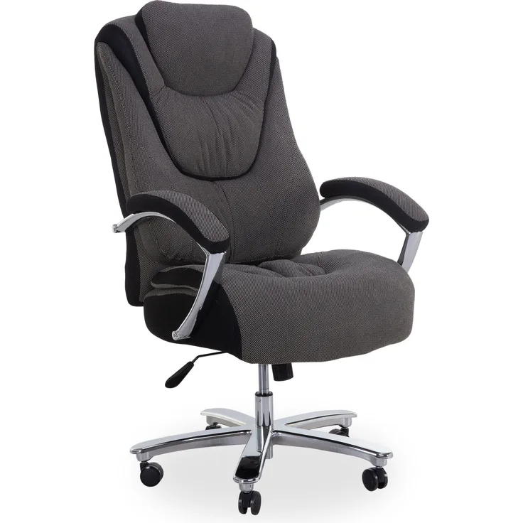 Drehstuhl HARPER ALYTUS BHT 86x111x71 cm grau Chefsessel Bürostuhl Schreibtischstuhl Bürosessel
