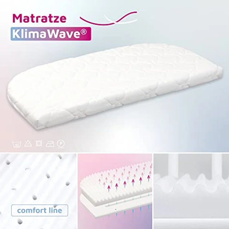 Babybay 'KlimaWave' Komfortschaummatratze – Bild 3
