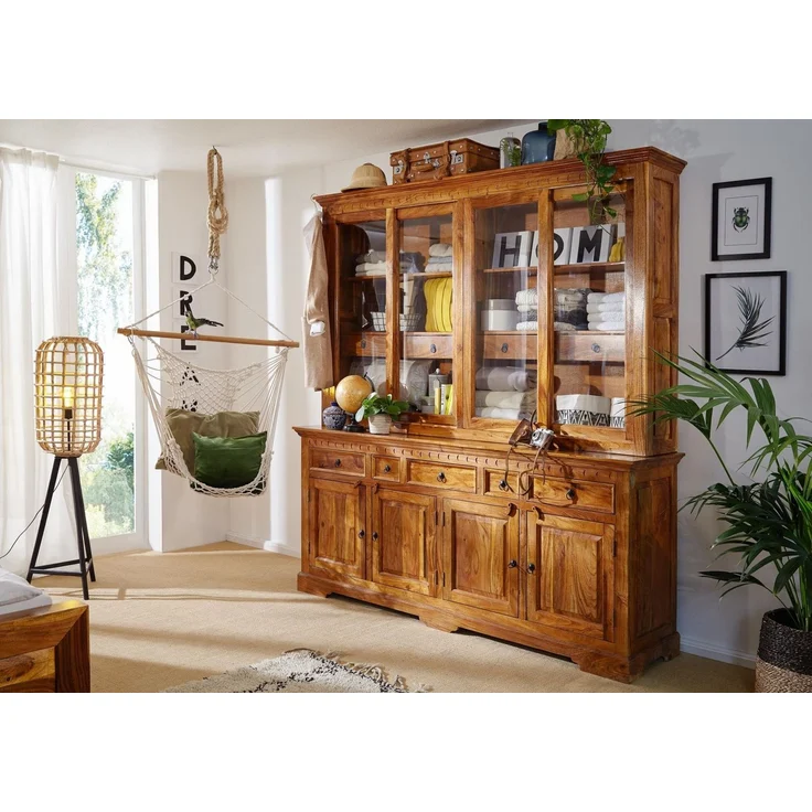 Buffet Akazie 204x50x220 honig lackiert OXFORD #0340 – Bild 7