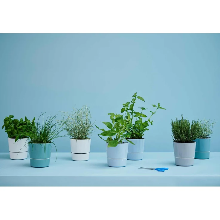 Mepal HYDRO HERBS Kräutertopf ø 13,5 cm Nordic Green - A – Bild 6