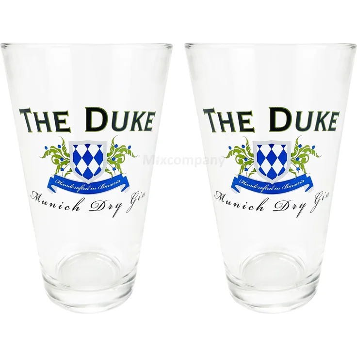 Das The Duke Munich Dry Gin Glas Gläser Ginglas Longdrinkglas - 2er Set