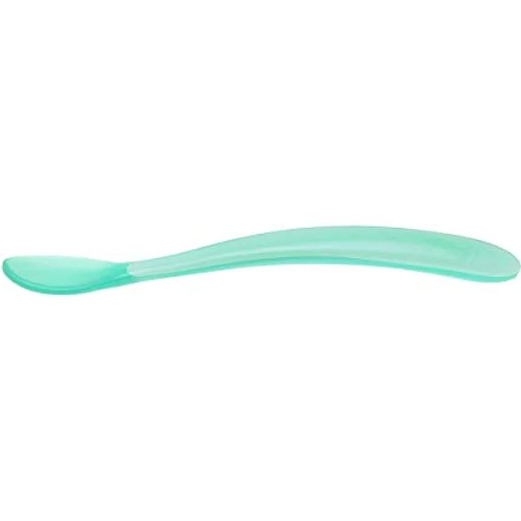 Chicco Langer Fütterlöffel aus weichem Silikon, Duo-Pack, für Babys und Kleinkinder, Babylöffel mit Ergonomischem und Langem Gebogenem Griff, Löffel für Babynahrung, 2 Stück, Babybesteck 6+ Monate – Bild 3