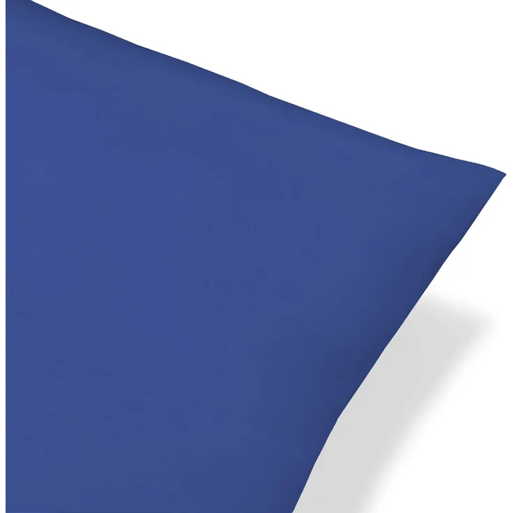 biberna Feinjersey-Kissenbezug, 2-teilig, saphir, 40x60 cm – Bild 2