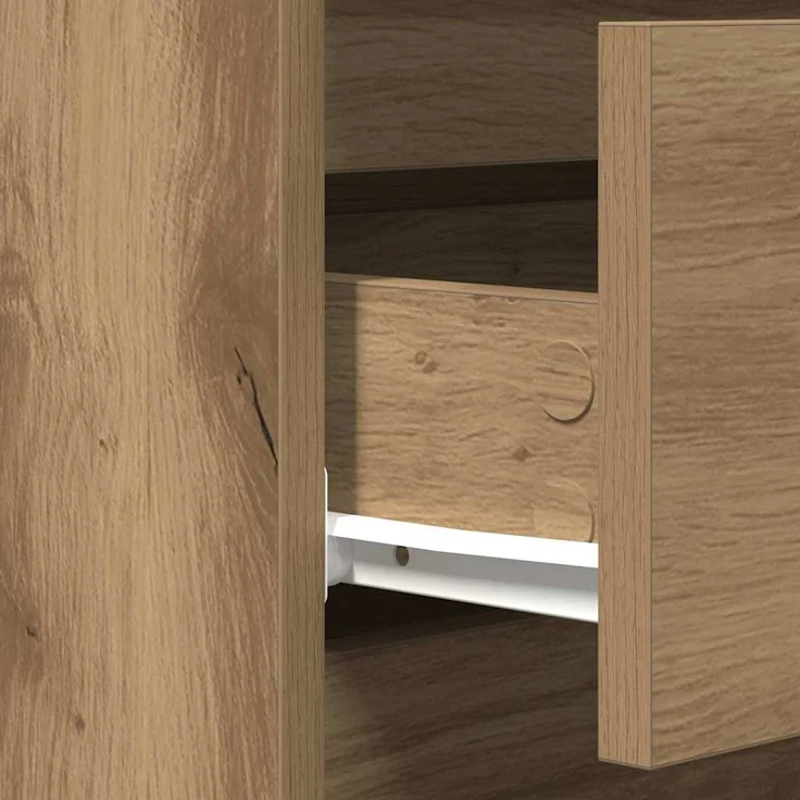 vidaXL Sideboard Artisan-Eiche 60 x 35 x 70 cm Holzwerkstoff 863496 – Bild 9