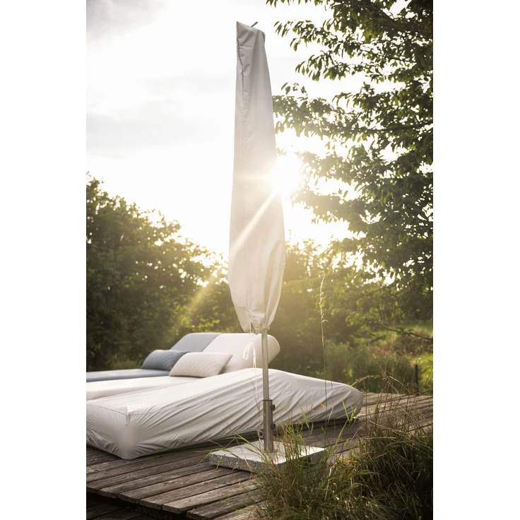 KETTLER KETTCARE Abdeckhaube für EGO Sonnenliege grau Polyester mit PU-Beschichtung 210 x 87 x 29 – Bild 8