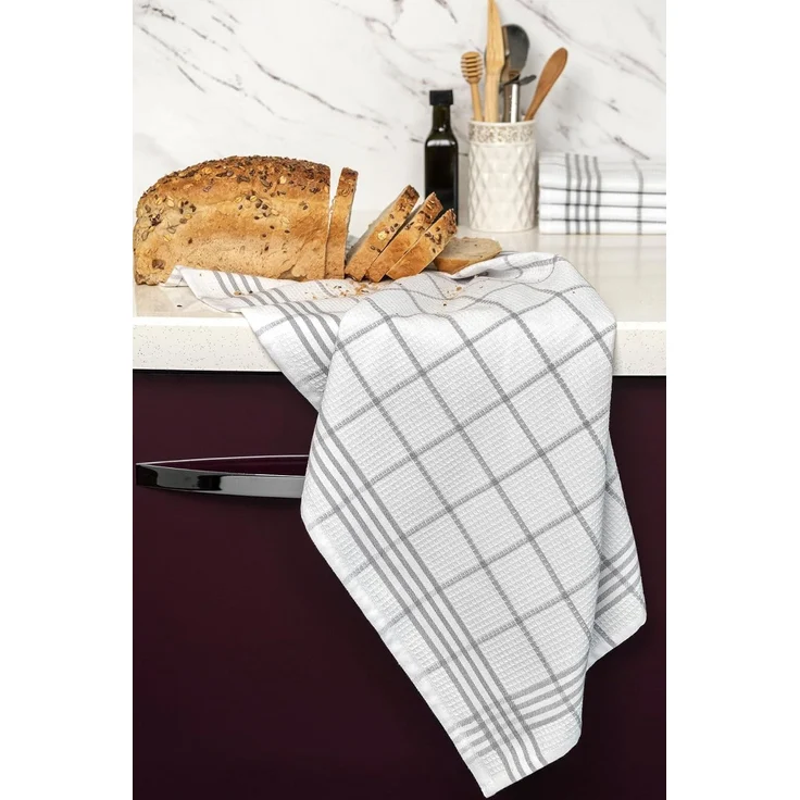 Hermia Concept 'Soft - Grey' Handtuch-Set (5-teilig), Grau, 50 x 70 cm – Bild 2