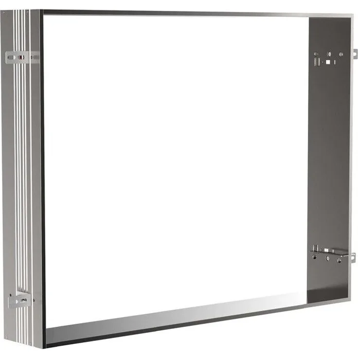 emco Einbaurahmen primezu 72x722 mm für Lichtspiegelschrank passend für Spiegelschränke 949700011, elegantes Design für Ihr Bad