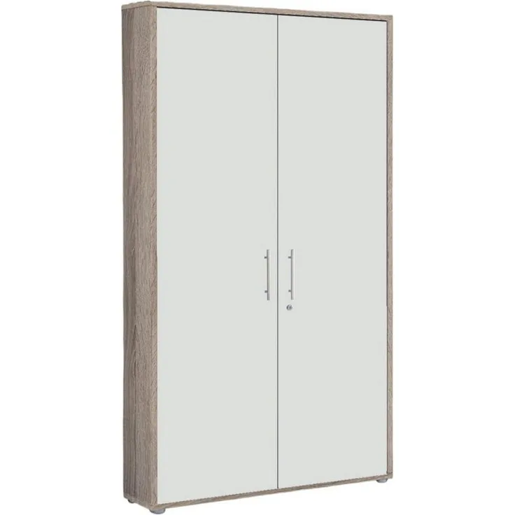 moebel-dich-auf Aktenschrank OFFICE EDITION (abschließbar, Metallgriffe, 5 Fächer) Made in Germany