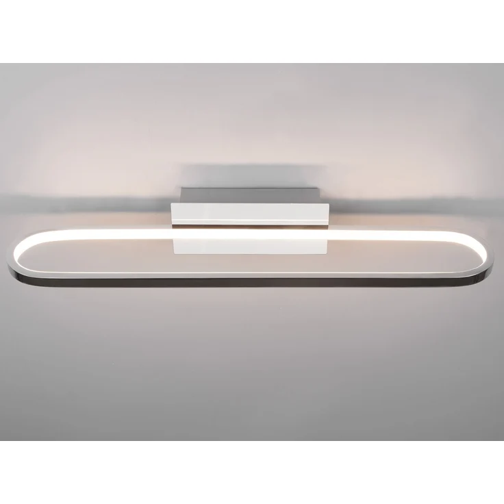 LED Badezimmer Wandleuchte GIANNI in Chrom - Spiegelleuchte, Breite 60cm – Bild 5