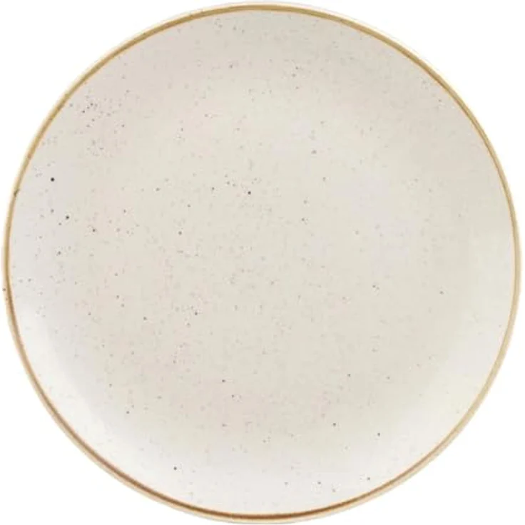 Teller Coupe Stonecast Ø28.8 cm Porzellan Vanille 12 Stk/Krt – Bild 2