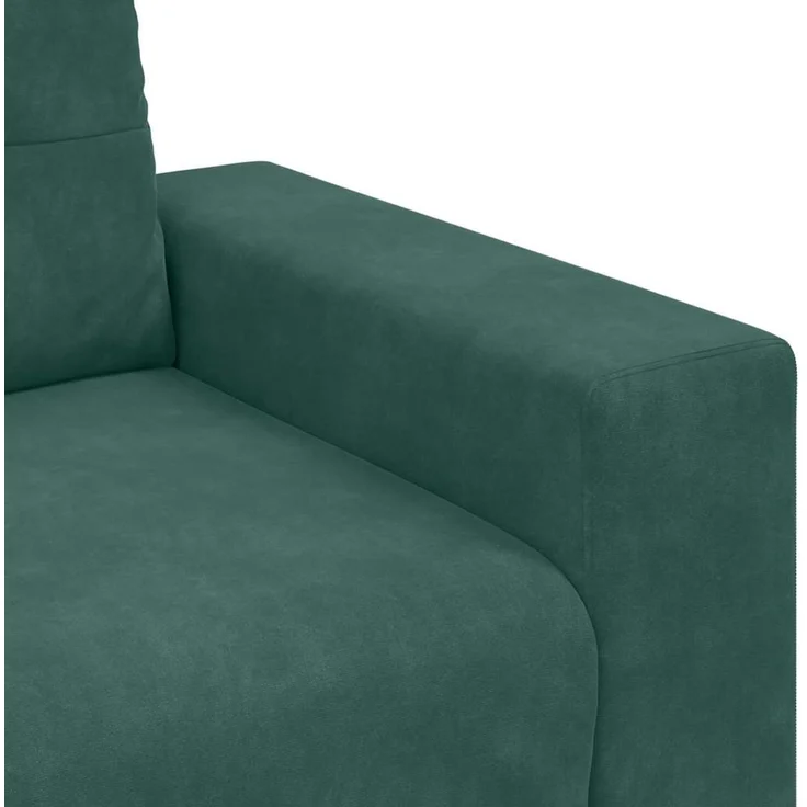 vidaXL Zweisitzer-Sofa Dunkelgrün 160 cm Samt 4105112 – Bild 6