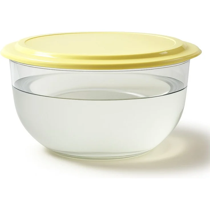 TUPPERWARE Servierschüssel Tafelperle 6,0L Hellgelb – Bild 3