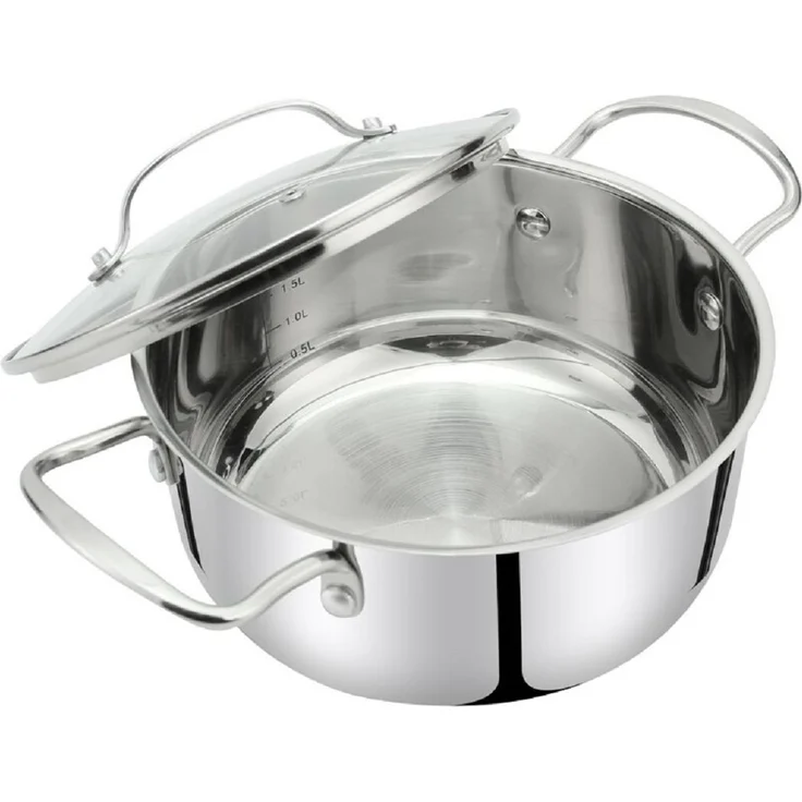 Robustes und langlebiges Kochgeschirr für die moderne Küche Bratentopf mit Deckel ⌀ 24cm