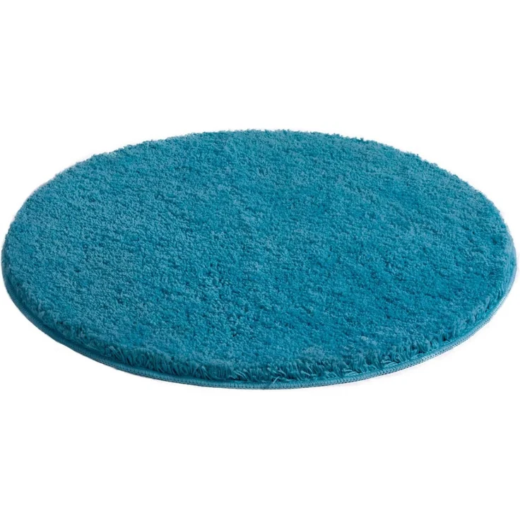 OTTO home Badematte Sanremo, Standard & Premium, 30mm oder 35mm, sehr weich, rutschhemmend beschichtet, schnell trocknend, fußbodenheizungsgeeignet, Polyester, rund, Badteppich, unifarben, rechteckig, rund & als 3-tlg. Set erhältlich – Bild 2