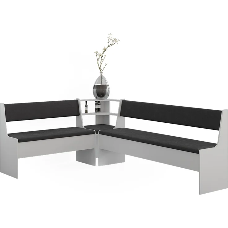 Eckbankgruppe Roman Weiß 150.1x210.1 cm Vicco – Bild 5