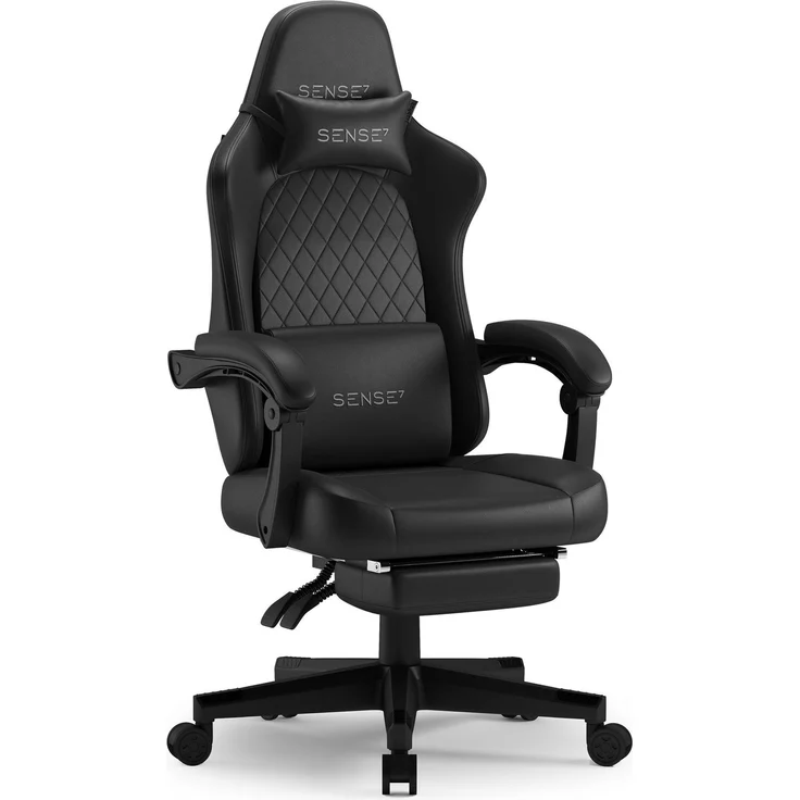 Gamingstuhl SENSE7 DEVON PU schwarz