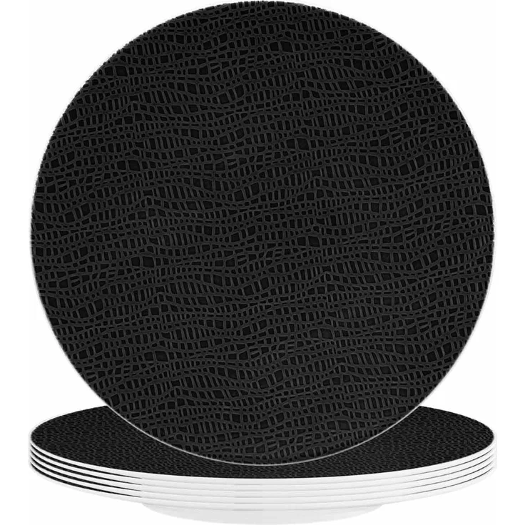 Seltmann Weiden Life Fashion Frühstücksteller ø 22,5 cm 6er Set Glamorous Black – Bild 1
