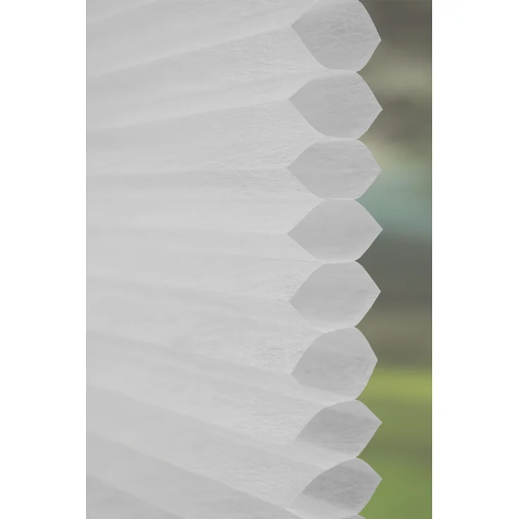 Lysel - Qualitätswabenplissee up&down Reinweiß - Wabenplissee in der Größe (Bx H) 110cm * 175cm – Bild 2
