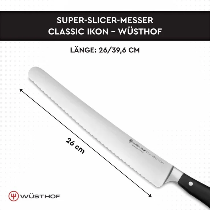 Wüsthof Classic Ikon Super Slicer 26 cm – Bild 2