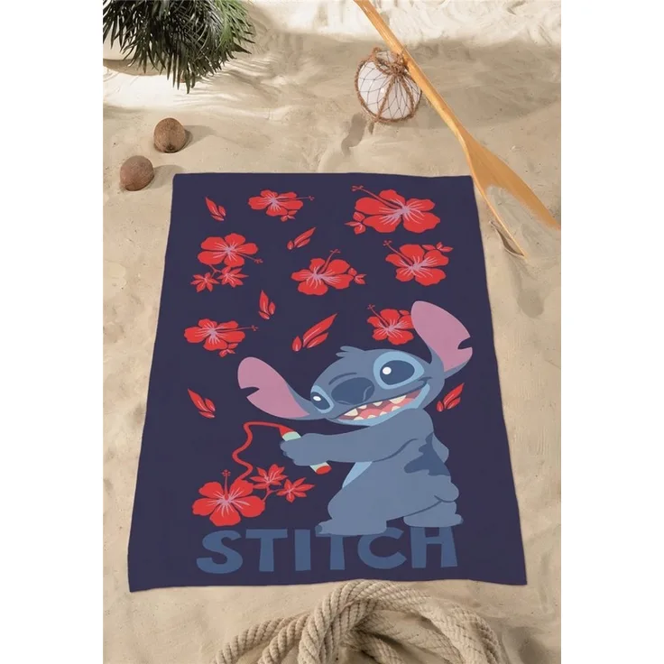 Disney Lilo & Stitch Badehandtuch aus 100% Baumwolle Strandtuch 70x140 cm