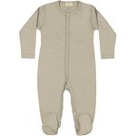 UAUA Basic Strampler mit Füßen Oceano 1-3 Monate G