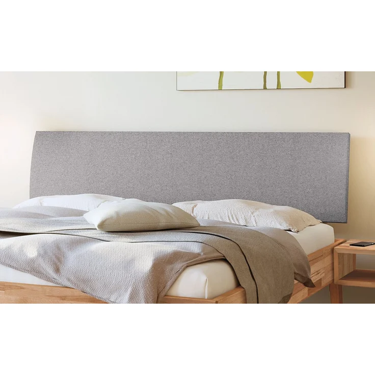 Hasena Massivholzbett Lorenzo Kernbuche mit Polsterkopfteil 180x200 cm, Komforthöhe 25 cm – Bild 3