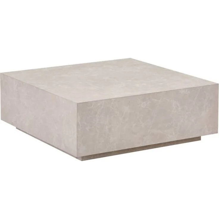HOME DELUXE Couchtisch Marmor AMIRI XL - 95 x 35 x 95 cm – Bild 4