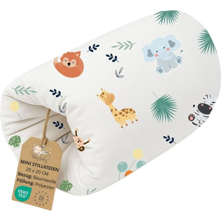 Totsy Baby Stillkissen klein Breastfeeding Nursing Pillow für unterwegs - Stillmuff Armkissen – Bild 1