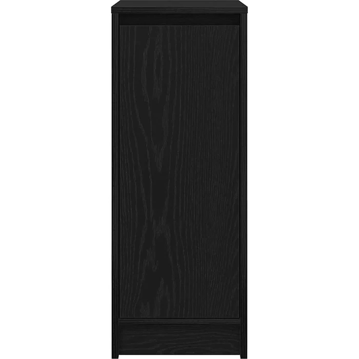 vidaXL Schuhschrank Schwarz Eichen-Optik 29,5x34x76 cm Holzwerkstoff 861860 – Bild 5