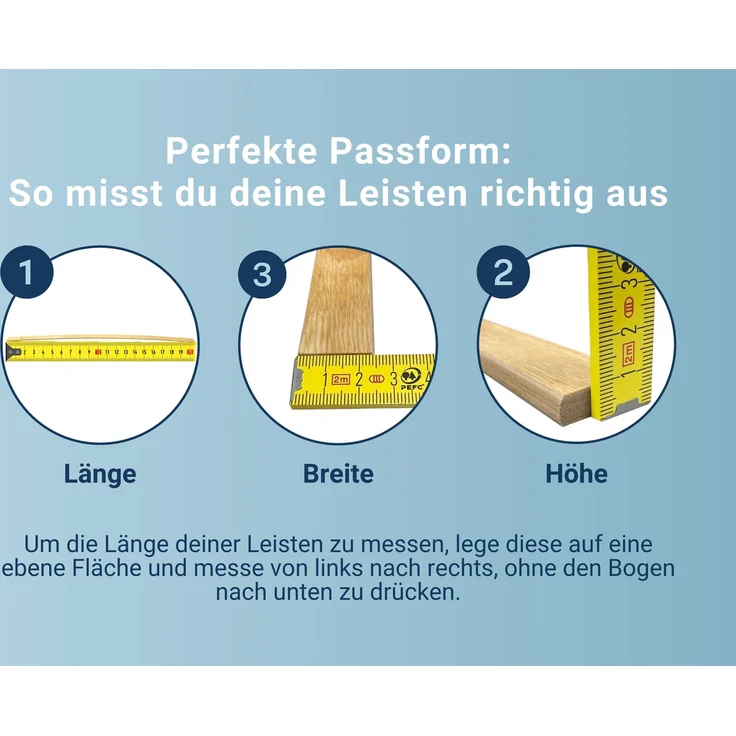 Ersatz Federholzleisten aus Schichtholz im 5er Set passend für viele gängige Lattenroste, Länge: Für 70 cm (680 mm), Breite / Farbe: 24 mm / Natur – Bild 4