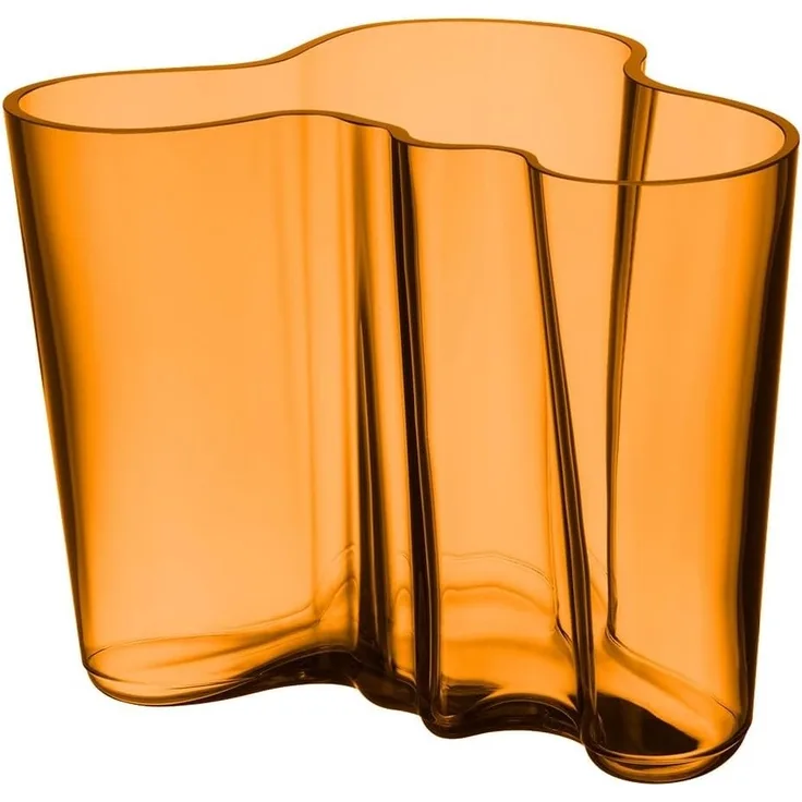 iittala Aalto Vase 160 mm kupfer