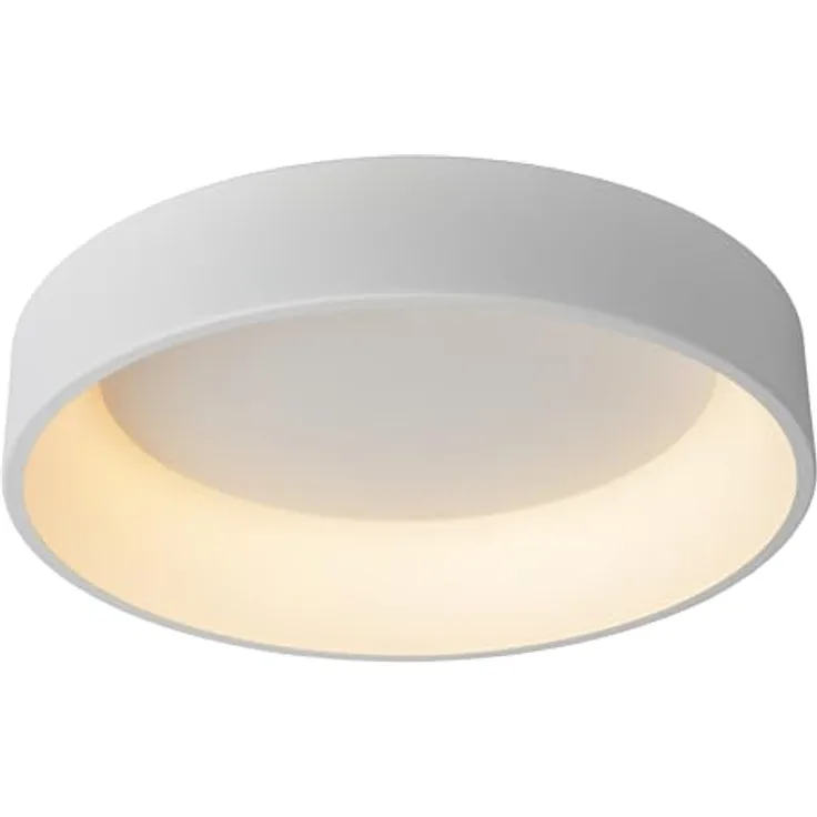 Lucide TALOWE LED - Deckenleuchte mit dimmbarer LED-Lichtquelle, Ø 60 cm, 1x42W, 3000K, Weiß