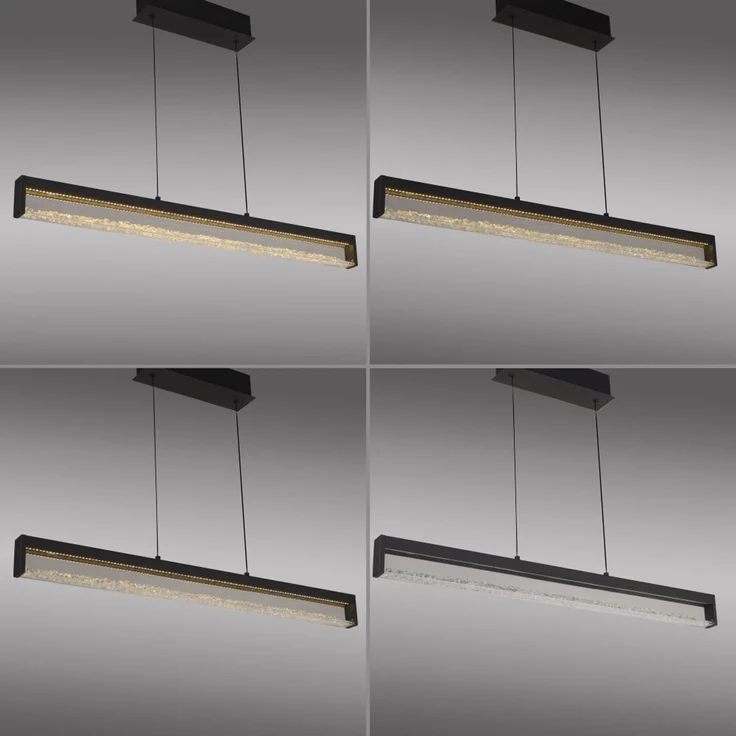 JUST LIGHT 11023-18 SPLENDA LED Pendelleuchte CCT schwarz Comfort-Lift – Bild 3