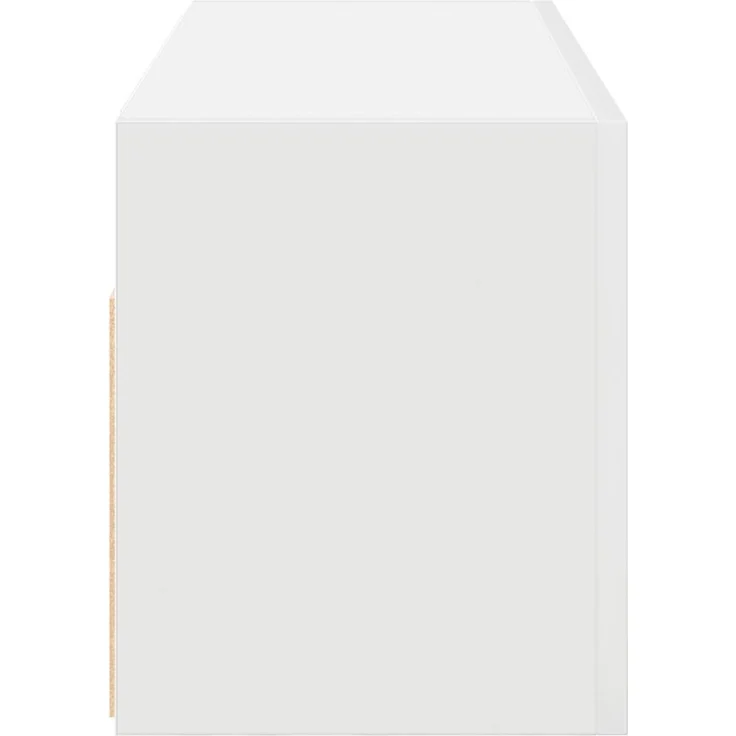 Bad-Wandschrank Weiß 80 x 25 x 30 cm Holzwerkstoff – Bild 6