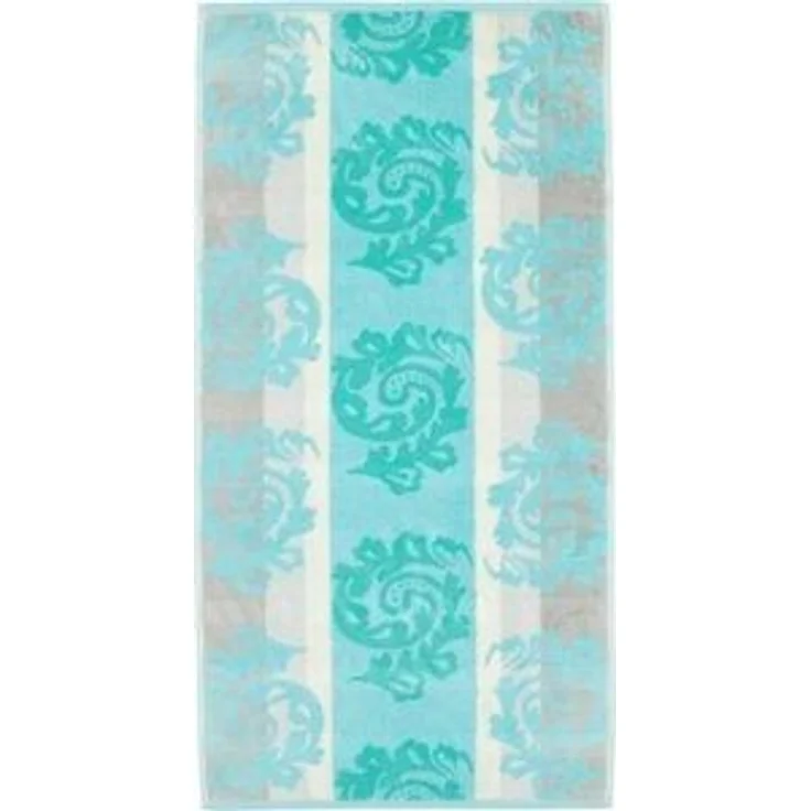 Cawö Handtücher Noblesse Cashmere Jacquard 1057, 100% Baumwolle (1-St) – Bild 6