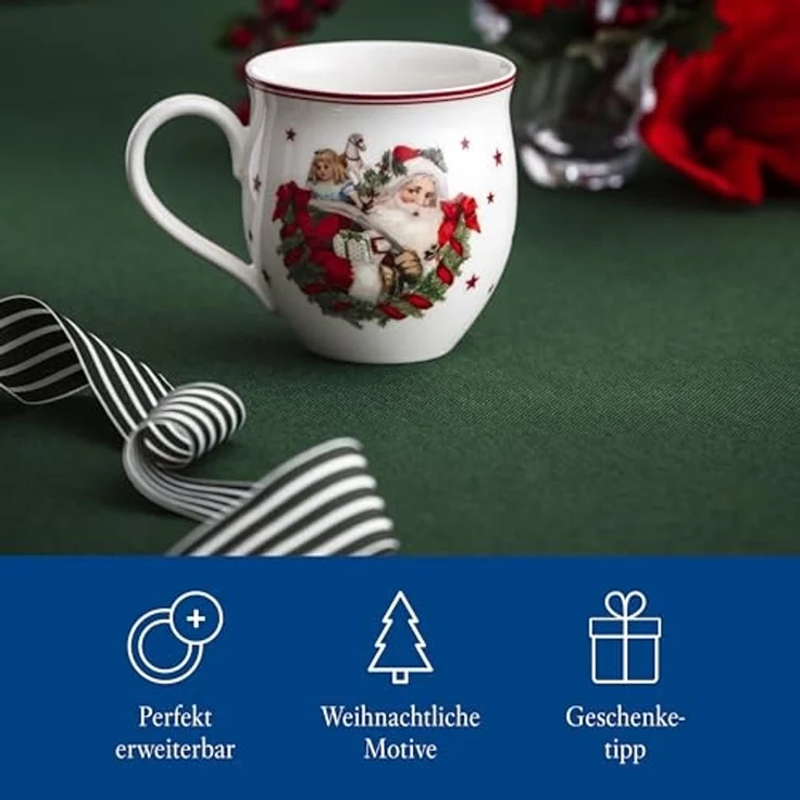 Villeroy & Boch Toy's Delight Becher mit Henkel: Santa Claus – Bild 5