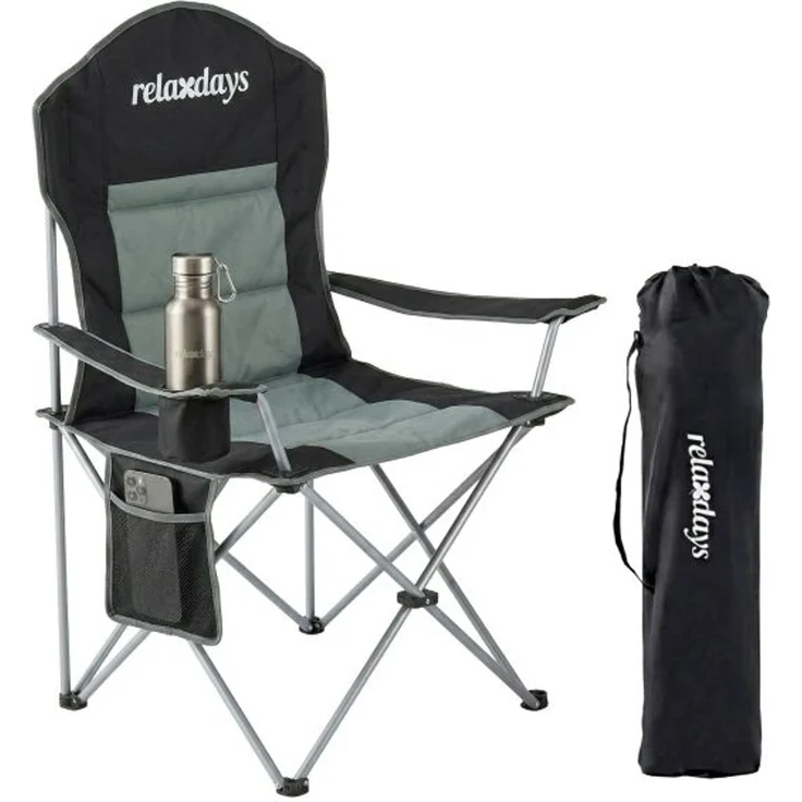 Relaxdays Faltbarer Camping Stuhl – Bild 1