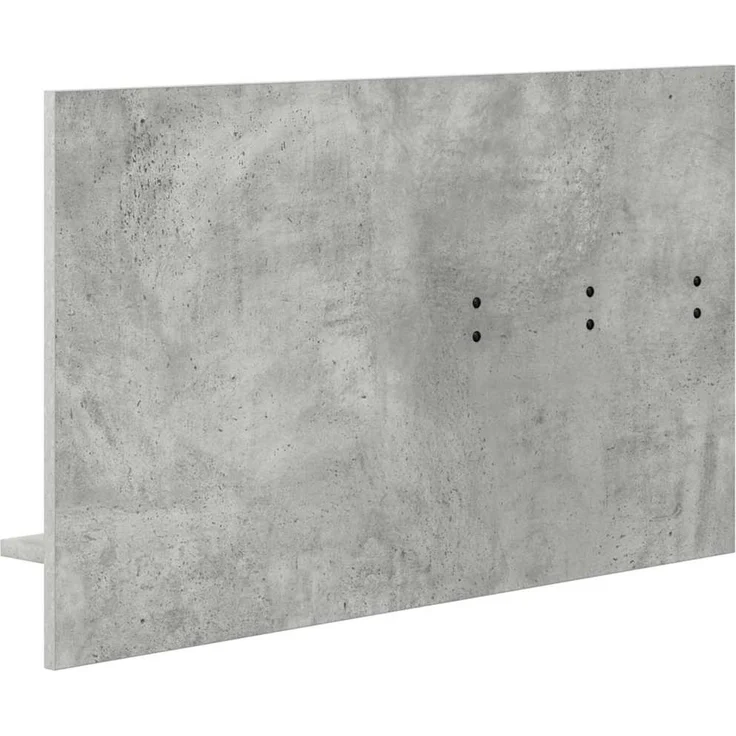 vidaXL Wandmontierter nachttisch mit Regal Beton Grau 90 x 10 x 50 cm 874518 – Bild 7