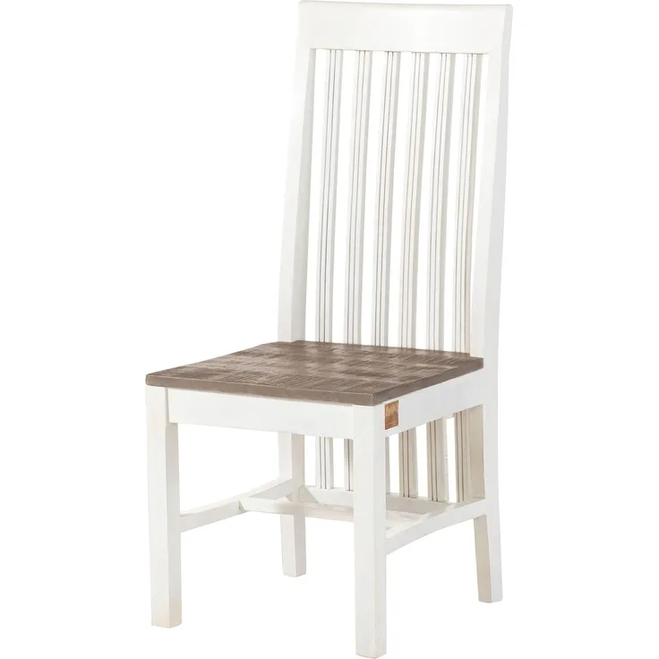 Stuhl Mango 45x51x108 weiß lackiert TOULOUSE #113