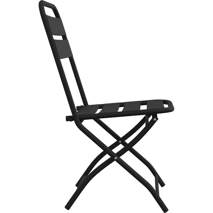vidaXL Gartenklappstuhl 2 pcs Anthrazit 42 x 52 x 82 cm 42002942 – Bild 5