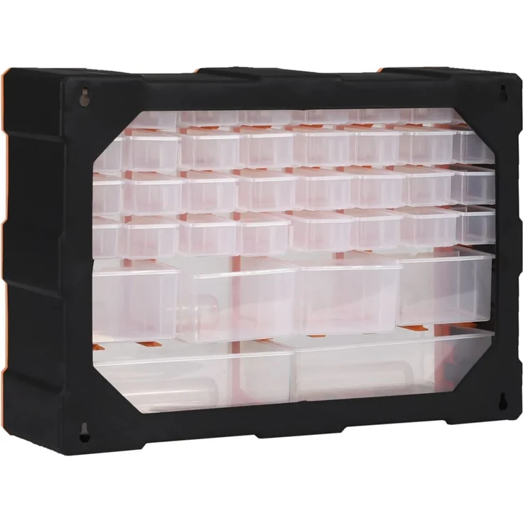 vidaXL Multi-Schubladen-Organizer mit 38 Schubladen 52x16x37,5 cm 147577 – Bild 5