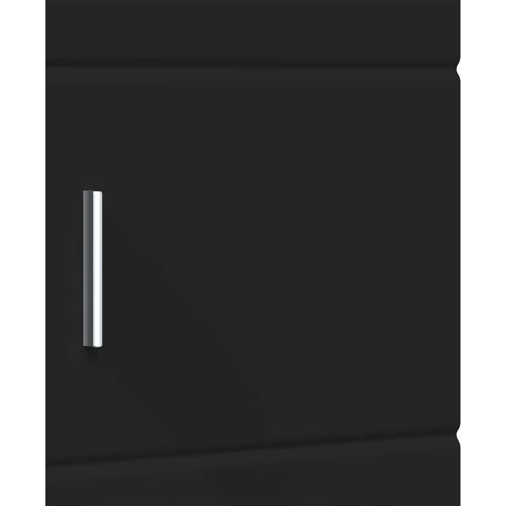 vidaXL Badezimmerschrank-Set TULUM Schwarz 37 x 31,5 x 203 cm 880352 – Bild 11