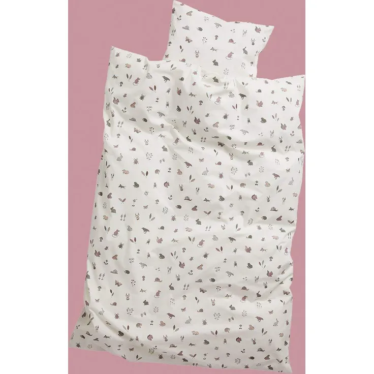 Leander Forest Bettdeckenbezug Dusty Rose 100x135 cm Rosa