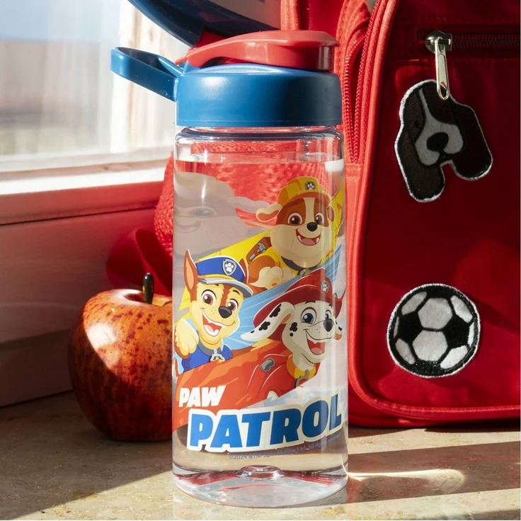Geda Labels GmbH Trinkflasche Paw Patrol Rescue Heroes, Blau, 480ml, Trinköffnung mit Verschlusskappe – Bild 4
