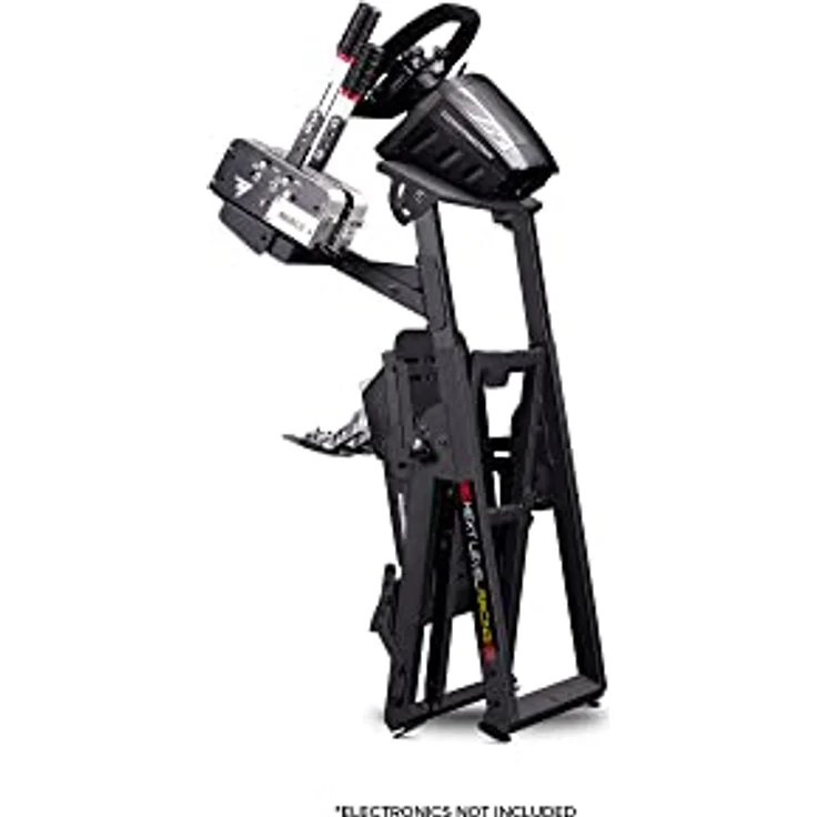 Next Level Racing F-GT LITE Sim-Racing-Cockpit, tragbares Renn-Cockpit mit verstellbaren Positionen für bis zu 130 kg, kompatibel mit Logitech®, Thrustmaster® und Fanatec® – Bild 3