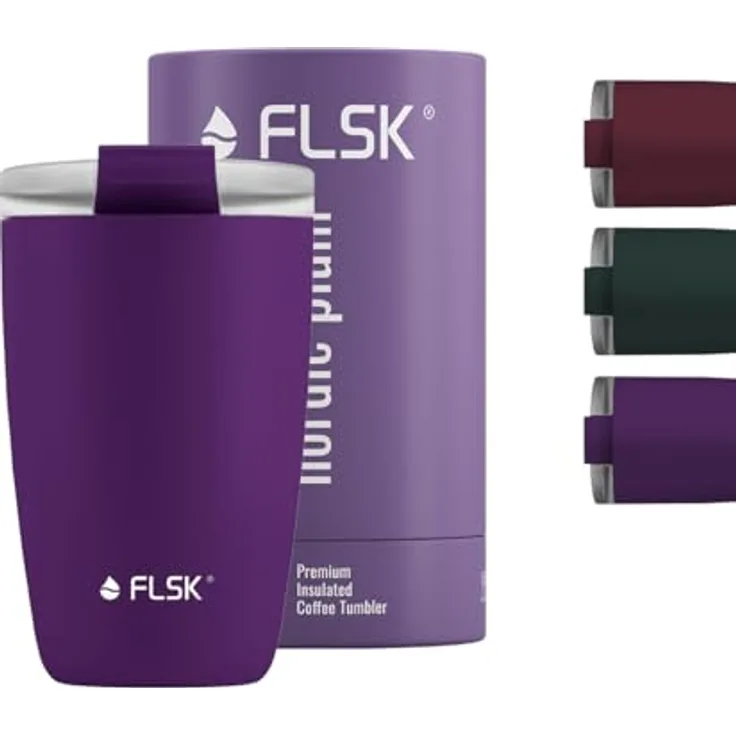 FLSK Evo Kaffeebecher 350 ml Nordic Plum